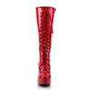 Pleaser - ELECTRA2020 Botte au genou - Rouge Product image